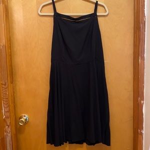 Fit and Flare Apron Front Dress
